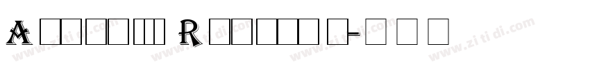 Algeria Regular字体转换 Algeria Regular字体转换